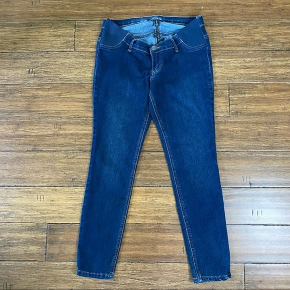 Women's Indigo Blue Maternity Jeans